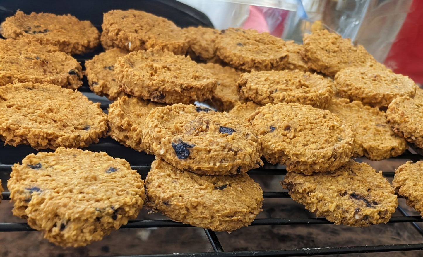 Pawberry Pumpkin cookies