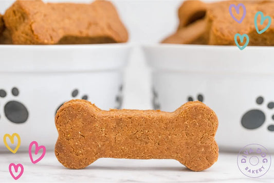 Bone shaped biscuits