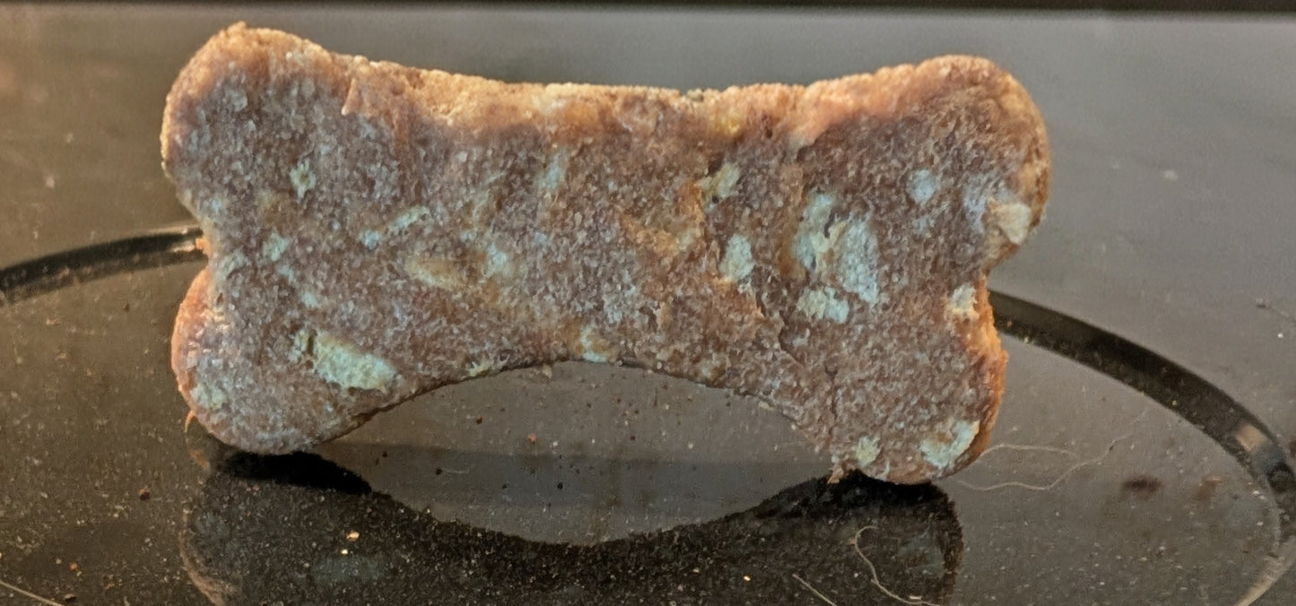 Bone shaped biscuits